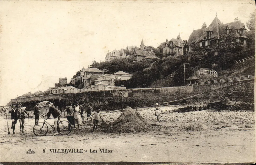 Villerville — Die Villas — Verlag 'Cie Alsacienne de Arts Photographiques' - Vorderseite