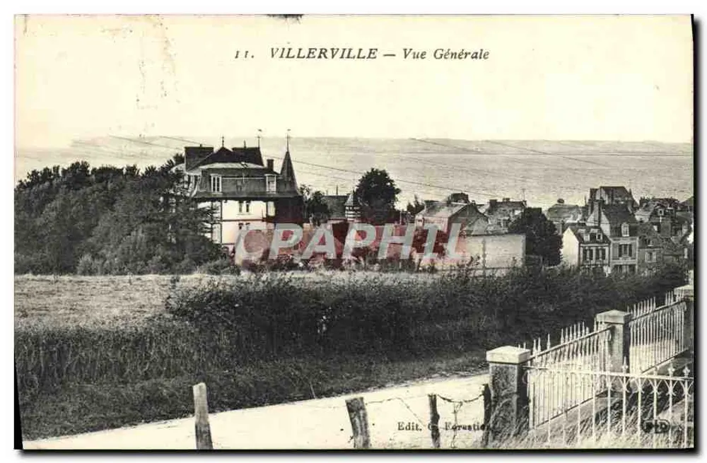 Villerville — Vista Geral — Edit. G. Forestié - Frente