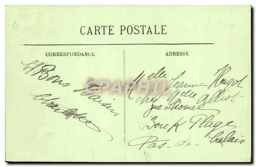 Villerville — As Cabines e as Placas — LL. - Verso