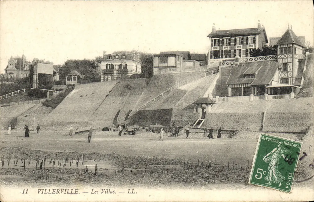 Villerville — Les Villas — LL. — Éditeur LL. — N° 11 - Frente