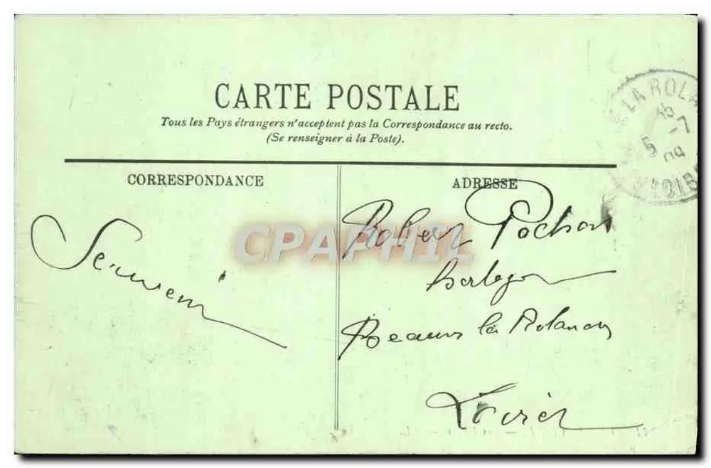 Villerville — Les Villas — LL. — Éditeur LL. — N° 11 - Verso