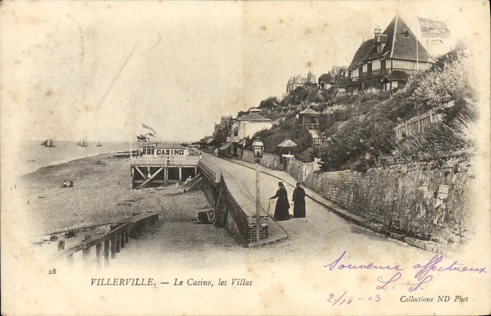Villerville — Das Casino, die Villen — Collections ND Phot n°28 - Vorderseite