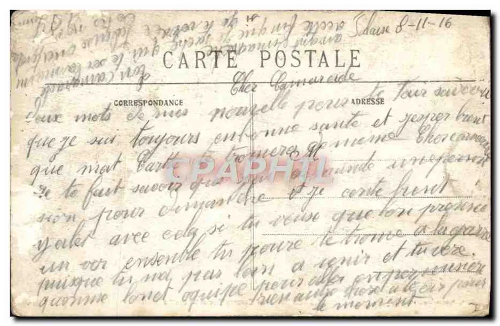 FALAISE — Die Kasernen Dumont-d'Urville — C. Jeanne, phot. Verlag Falaise, Nr. 33 - Rückseite