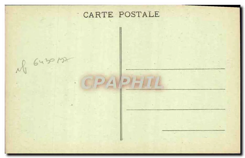 FALAISE - Kirche Saint-Gervais — Camille Jeanus, Verlag-Fotograf, Falaise (Nr. 10) - Rückseite