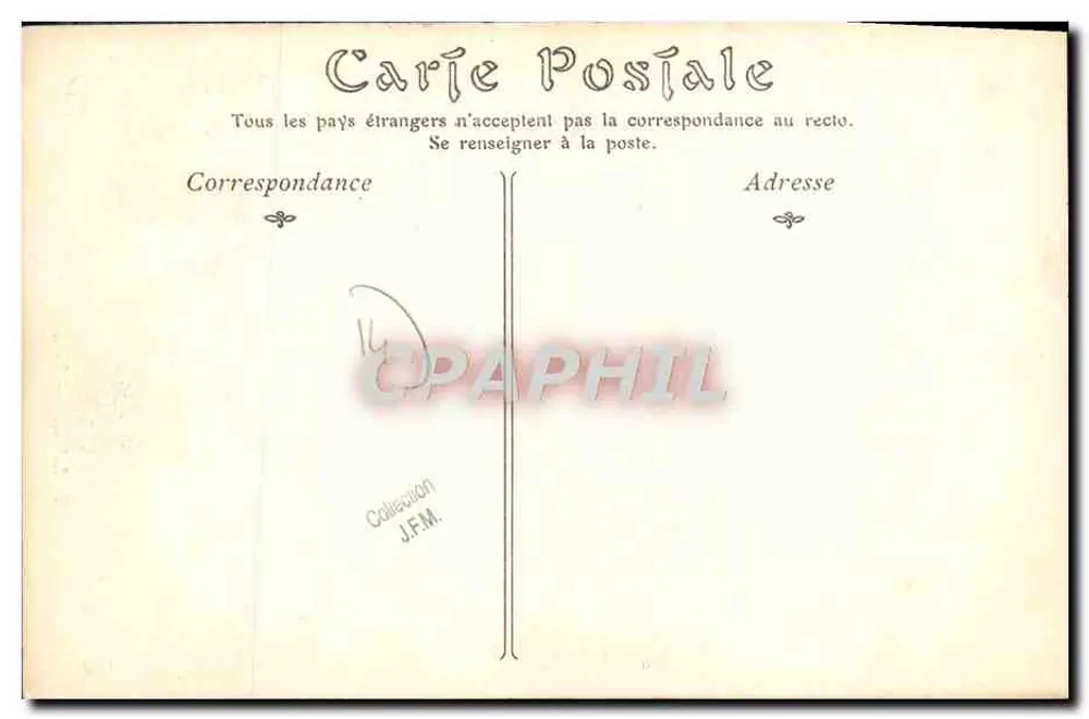 FALAISE — La Fontaine d'Arlette — NB 96 - Rückseite