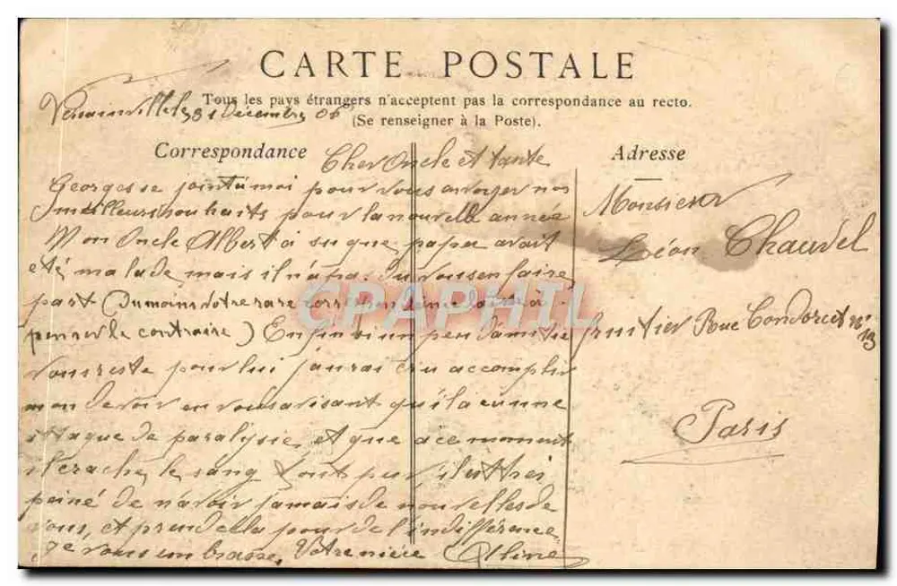 FALAISE — Castillo de Versainville — Colecciones ND Phot - Reverso