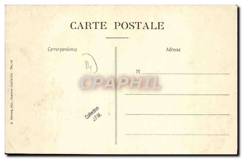 Vierville-sur-Mer — Le Vaumicel — A+D 121 - Verso