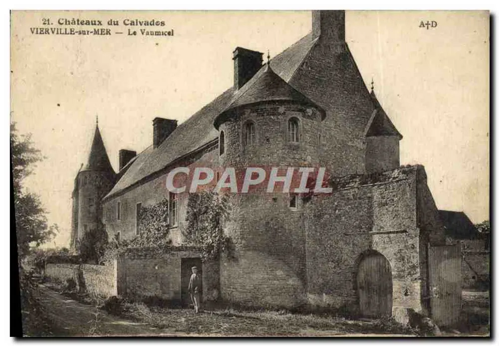 Castelos do Calvades — Vierville-sur-Mer — Le Vaumicel — A+D - Frente