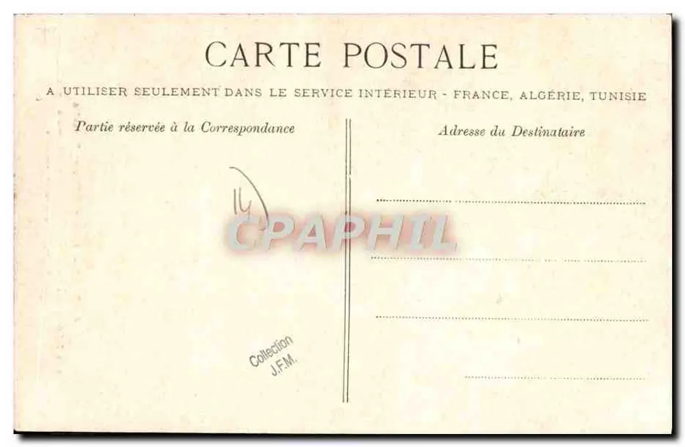 VIRE — Casa de Olivier Basselin — Coleção Leclerc - Verso