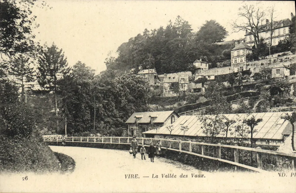 VIRE — De Vallei van de Vaux — ND. PR. (uitgever) - Voorkant