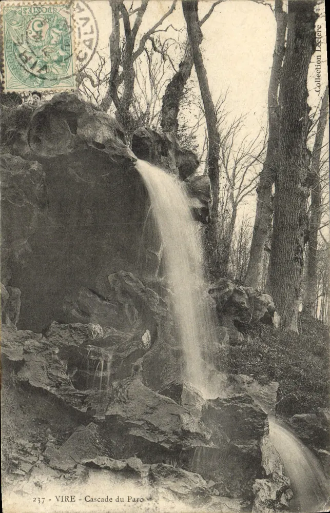 VIRE - Cascade du Paro — éditeur Collection Lectère, n° 237 - Frente