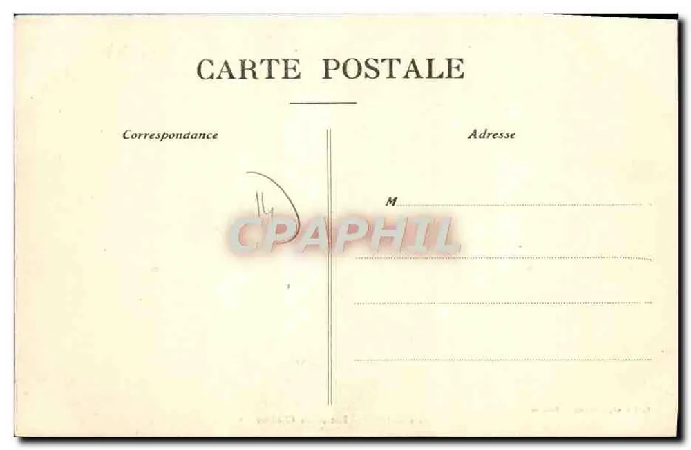 FALAISE — Entrada do Castelo — C. Jeanne, fotografia-editora, Falaise, n°40 - Verso