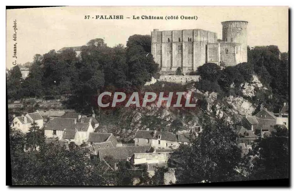 Falaise — O Castelo (lado Oeste) — C. Jeanne, editor-fotógrafo - Frente