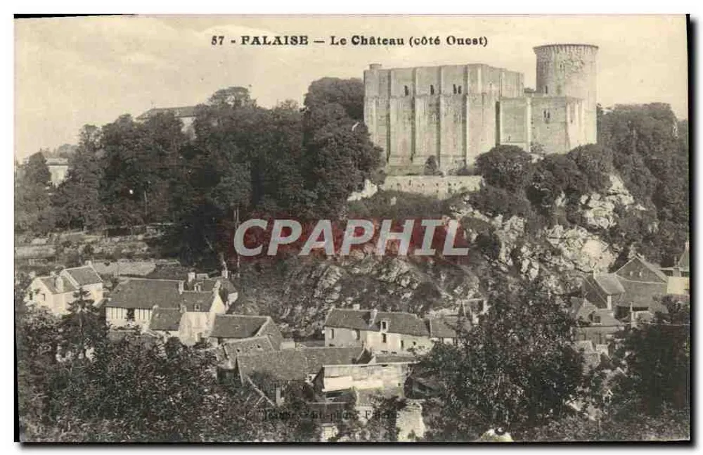 Palaise — O Castelo (lado Oeste) — Editor Philippe F. Paris - Frente