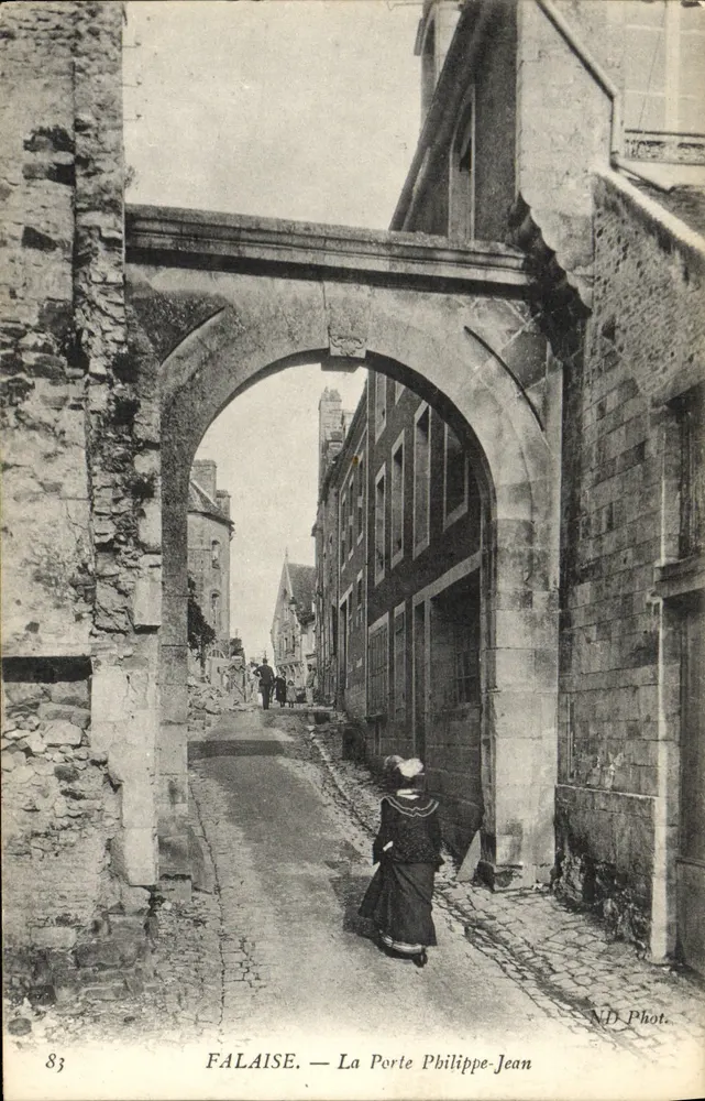 Falaise — La Puerta Philippe-Jean — ND Fot. n°83 - Anverso