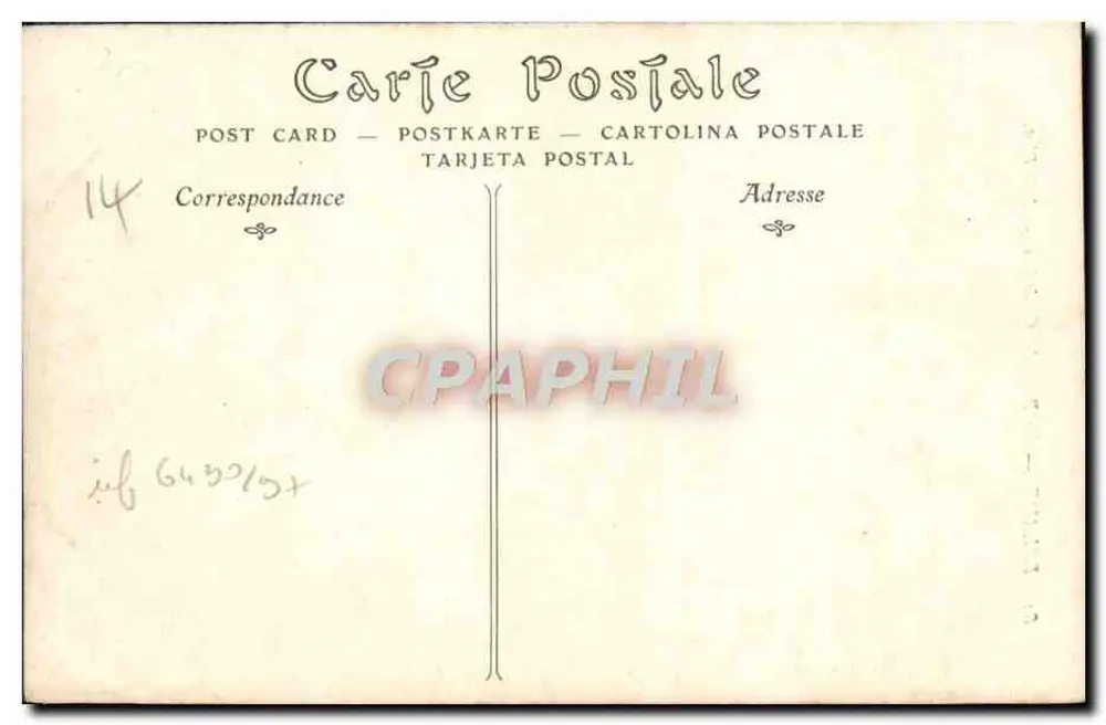Falaise — Die Pforte der Cordeliers — ND Pbot. - Rückseite