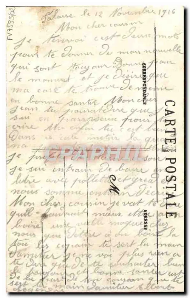 Falaise — Estátua de Guilherme o Conquistador - Verso
