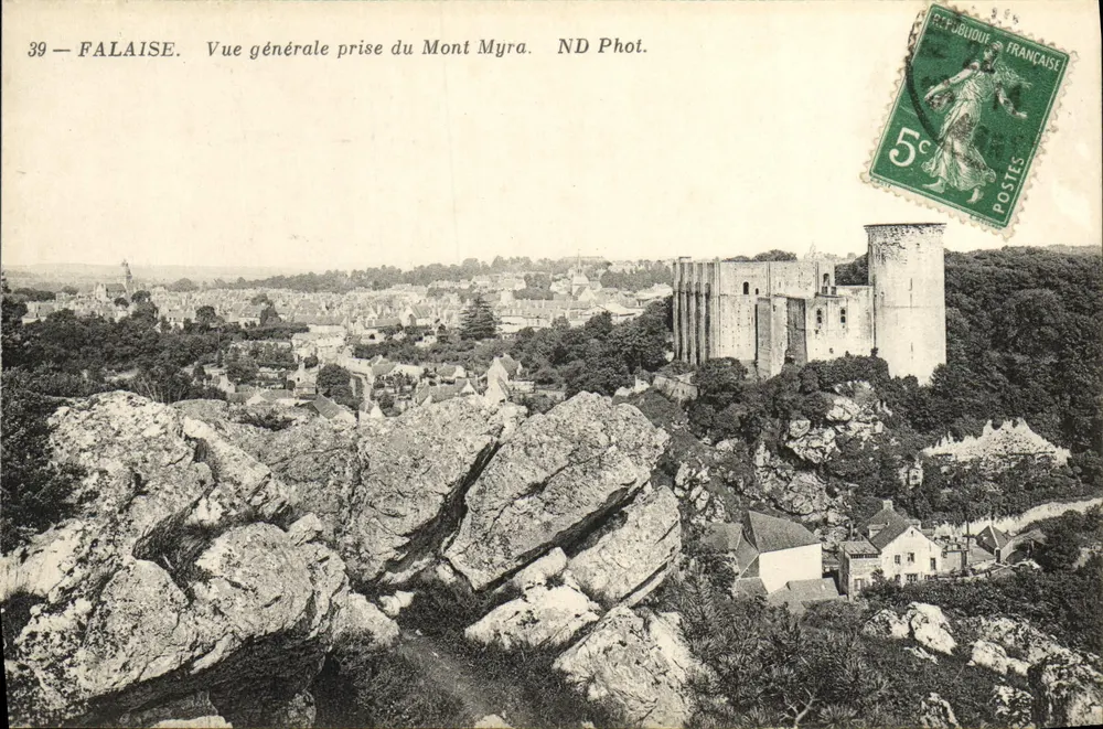 Falaise — Allgemeiner Blick vom Mont Myra — ND Phot. - Vorderseite
