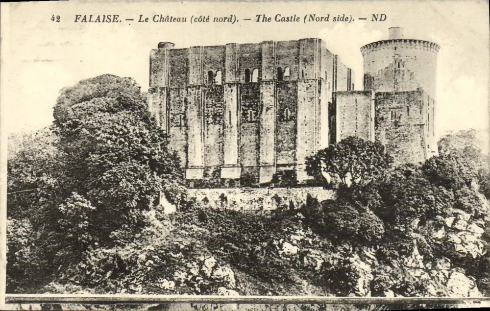 Falaise — O Castelo (lado norte) — ND — Editor ND - Frente