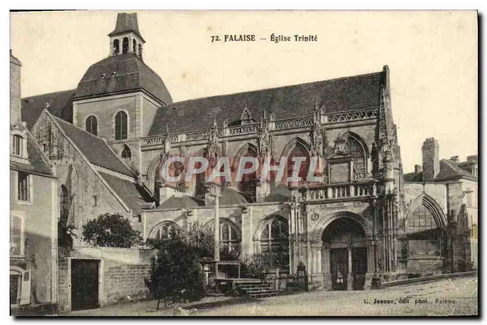 Falaise — Igreja da Trindade — L. Jeane, editora fotográfica Falaise - Frente
