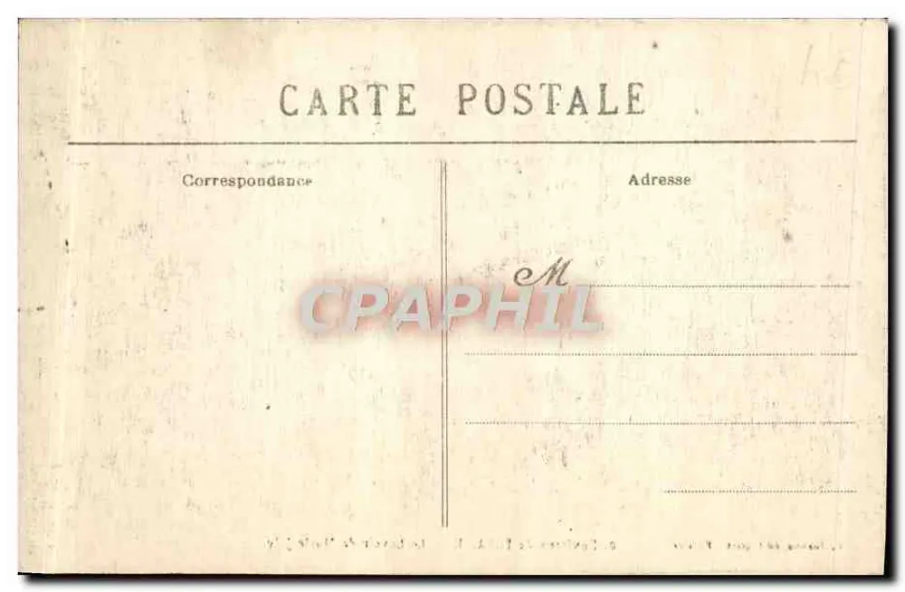 Umgebung von FALAISE — Das Lavoire von Marie Joly — C. Jeanne, phot. publ., Falaise, n°9 - Rückseite