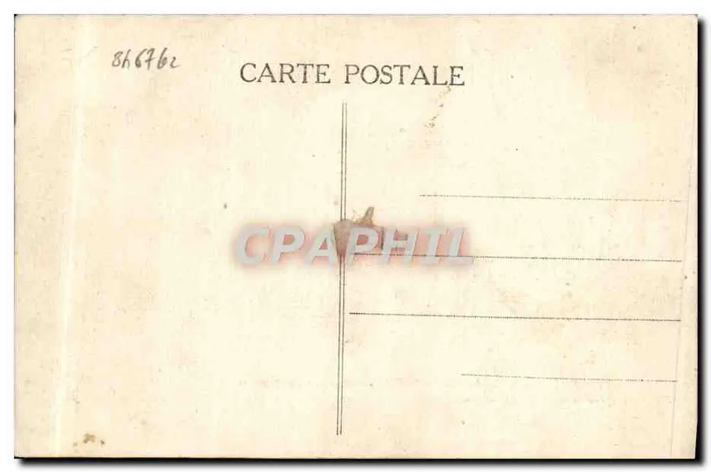Die Männer von Falaise und ihre Laternen — III — P. Bunel, phot.-edit., Vimoutiers (Orne) — Seriennummer III - Rückseite