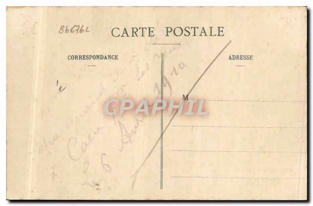 Die Leute von Falaise und ihre Laternen — IV. — Sammlung P. Bunel, Fotograf-Verleger in Vimoutiers (Orne) — Nr. 877 - Rückseite