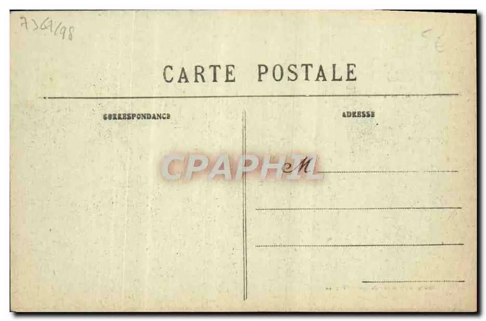 Die Laterne des Gars de Falaise — Karnevals-Szene — phot. Jeanne, Falaise - Rückseite