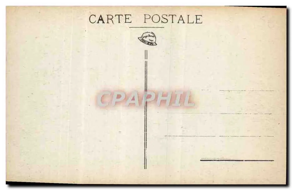 Die Laterne des Mannes aus Falaise — Karnevals-Szene — C. Jeanne, Verleger (Deposité) - Rückseite