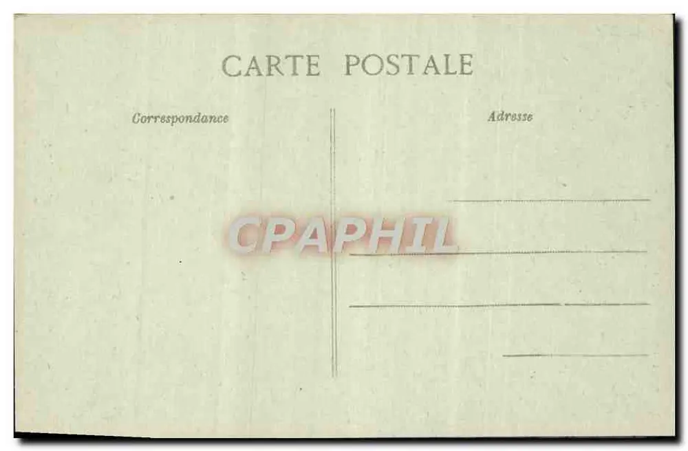 Falaise — Die Straße der Cordeliers — L. Jegonne, Verlag Falaise, Nr. 24 - Rückseite