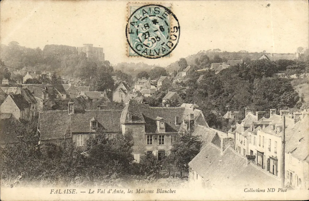 Falaise — O Vale d'Ante, as Casas Brancas — Collections ND Phot - Frente