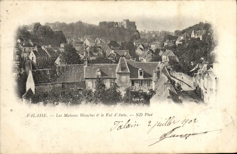 FALAISE — Las Casas Blancas y el Val d'Ante — ND Pbot - Anverso