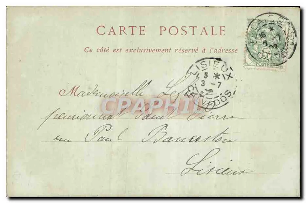 FALAISE — Las Casas Blancas y el Val d'Ante — ND Pbot - Reverso