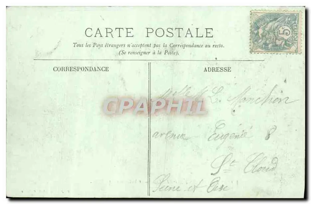 Umgebung von Falaise — Château de la Tour — C. Jeanne, phot. Falaise - Rückseite