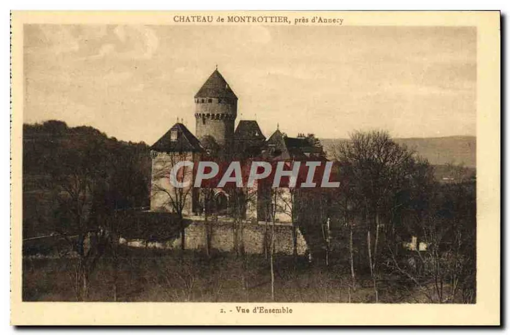 Castelo de Montrottier, perto de Annecy — Vista Geral — Edição da Academia Flerimontana - Frente