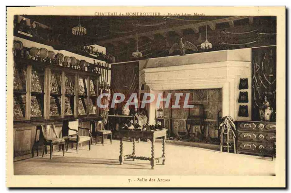 Castelo de Monirottier — Sala das Armas — Museu Léon Marès, n°7 - Frente