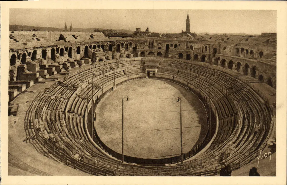 Nîmes (Gard) — Les Arènes — Éditions d'Art Yvoni - Frente