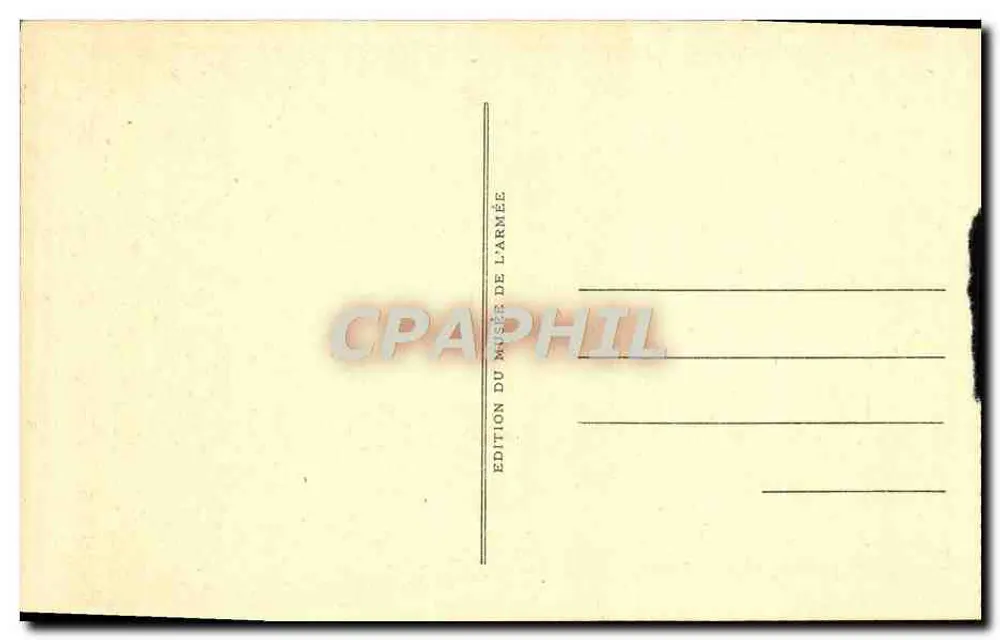 Les Invalides - A Cella - O Reliquiário - Verso