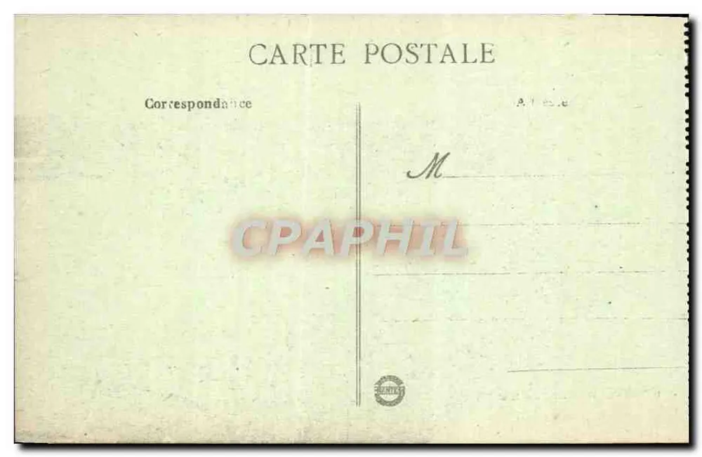 Costa de Esmeralda - As margens da Rance - La Vicomté - Edição Guérin, Saint-Malo - Verso
