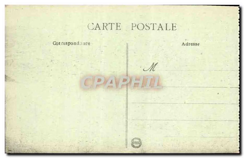 St-Servan - O Bosque de Troctin — G. F. editor, n° 1100 - Verso
