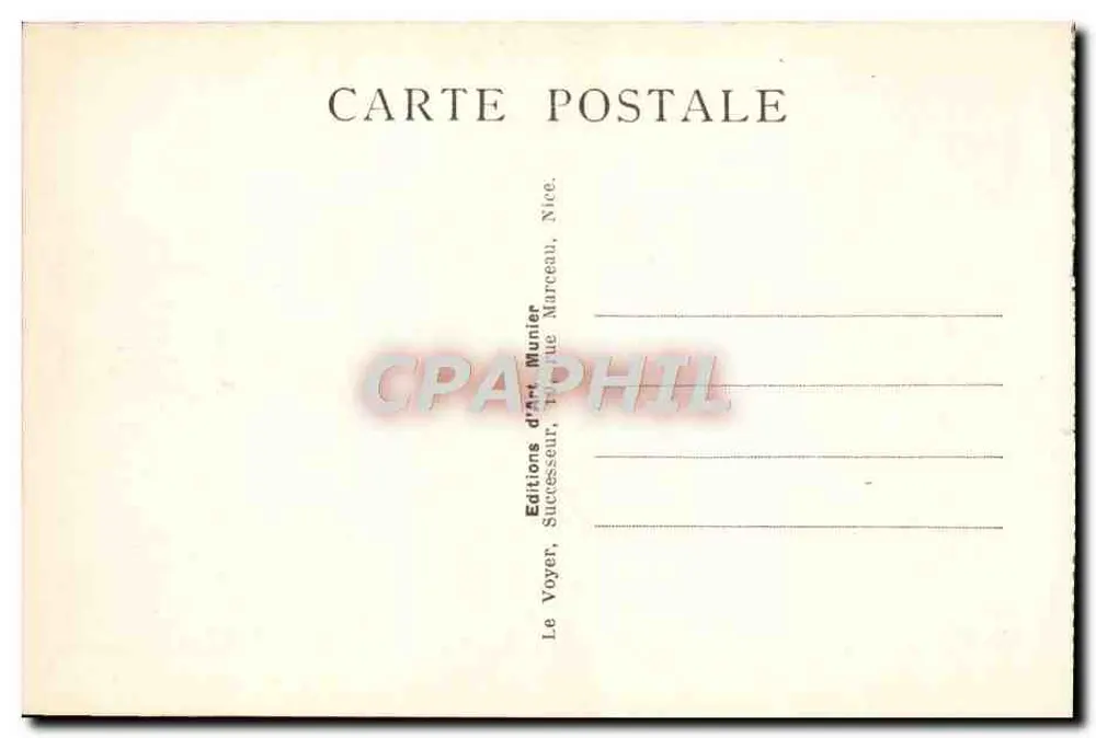 Monte-Carlo — Le casino et les jardins — Photo Munier, n°402 - Rückseite