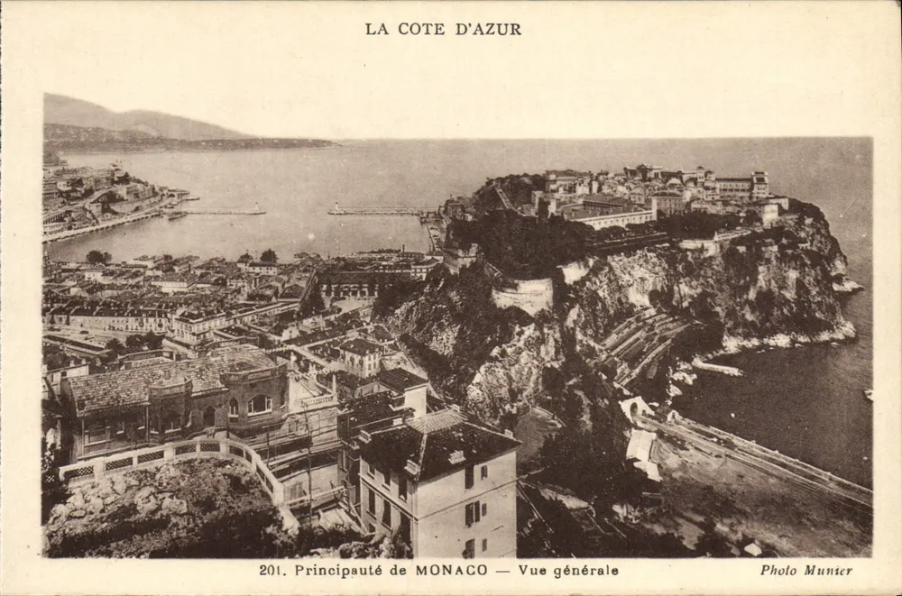 Monaco — Vista geral — Foto Munier - Frente