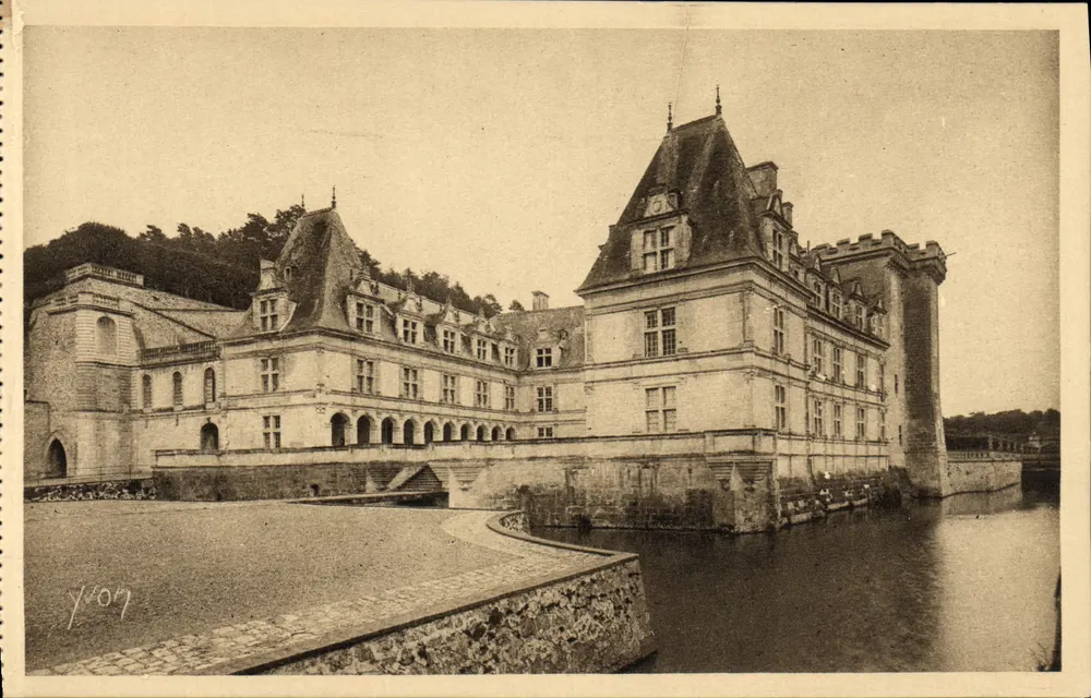 Schloss Villandry — Schlösser der Loire — Édition d'Art Yvon - Vorderseite
