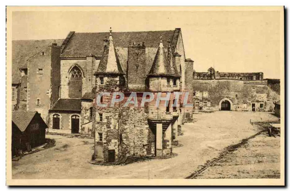 Angers (Maine-et-Loire) — O Pequeno Castelo — Les Éditions d'Art Yvon, Paris - Frente