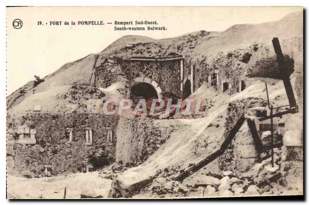 Fort de la Pompelle — Südwestbastion — Editions OR, Ch. Matoungues - Vorderseite