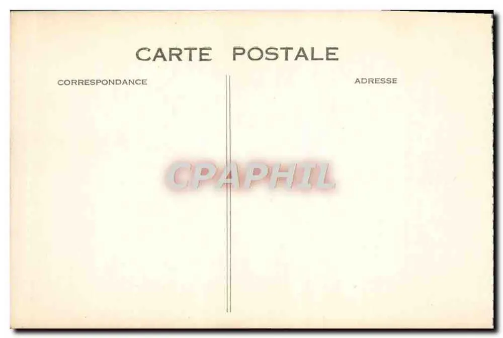 Le Havre — Vista Geral — Editor S. F. Lefebvre, n° 62 - Verso