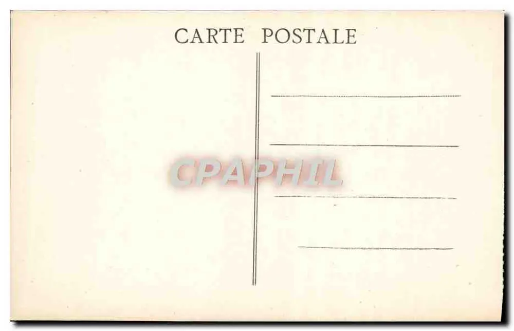 La Clayette (S.-et-L.) — Een uitzicht op het Kasteel — HC7. Combier, Mâcon - Achterkant