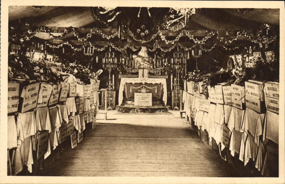 Douaumont — Das vorläufige Ossarium — Hélio-Lorraine-Ausgabe - Vorderseite