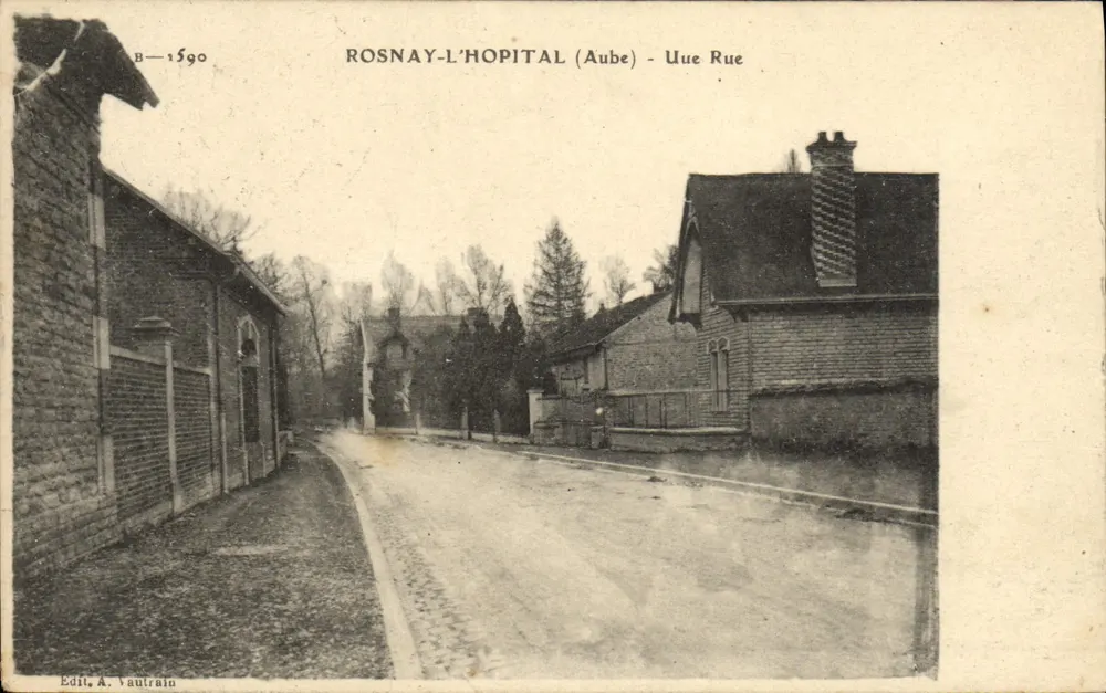 앤티크 엽서 Rosnay l'Hopital 한 줄거리 - 앞면