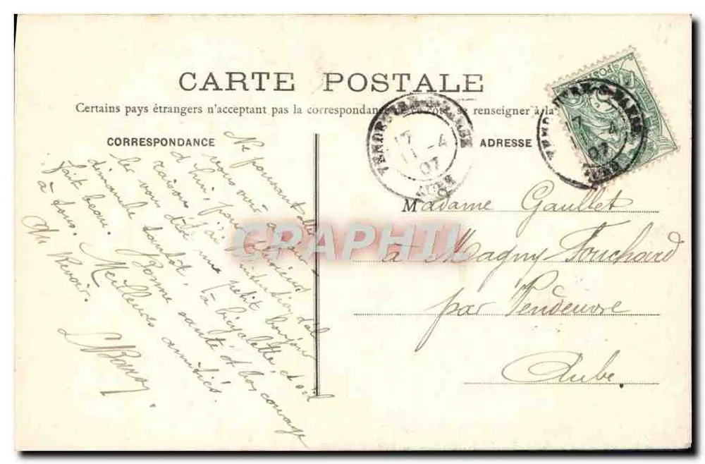 Vendeuvre — A Igreja de São Pedro — Ernest Noël, editor, Vendeuvre - Verso